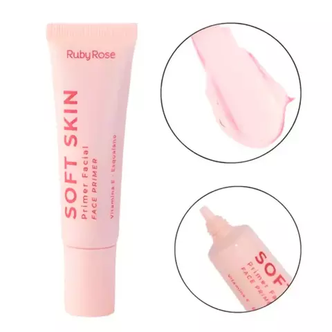 PRIMER FACIAL SOFT SKIN 20G - RUBY ROSE - comprar online