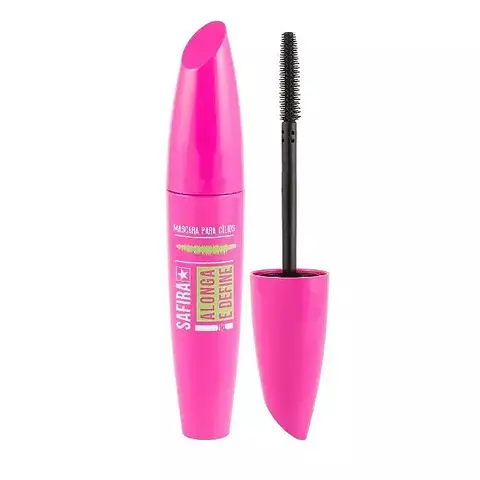 MASCARA PARA CILIOS SAFIRA LINHA BASIC ALONGA E DEFINE ROSA - comprar online