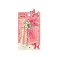 Lip gloss com pulseira/chaveiro Femme Paris