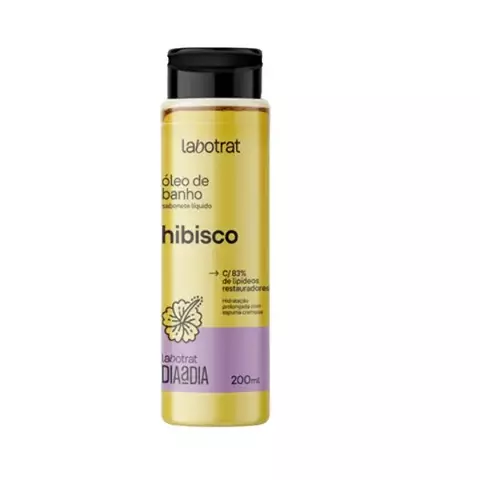 Sabonete oleo de banho Hibisco dia a dia 200ml Labotrat - comprar online