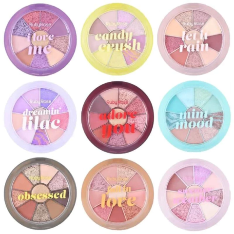 Mini Paleta de Sombras Ruby Rose