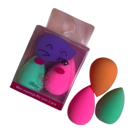 Kit 3 Mini Esponjas Lueve - comprar online