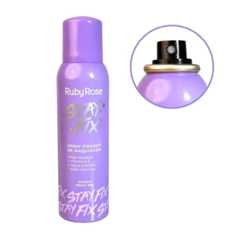 Fixador de Maquiagem Stay Fix Ruby Rose - 150ml