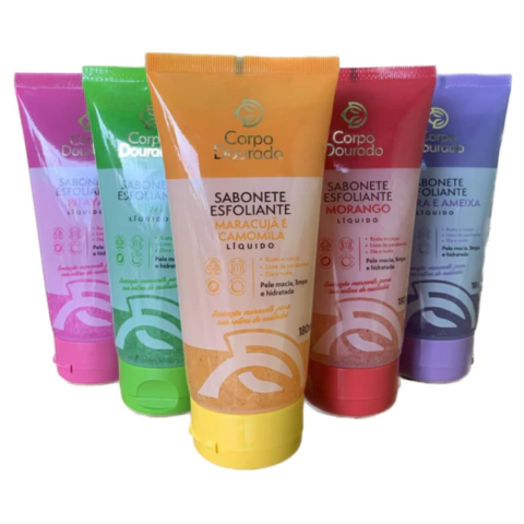Sabonete Corporal Corpo Dourado
