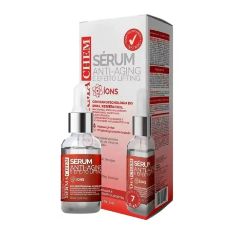 Sérum Dermachem Anti-Aging e Efeito Lifting Dermachem