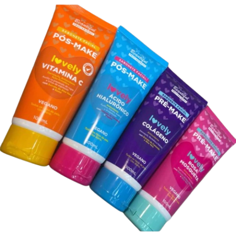 Sabonete Facial Pré e Pós-Make Lovely 100ml by Face Beautiful - comprar online