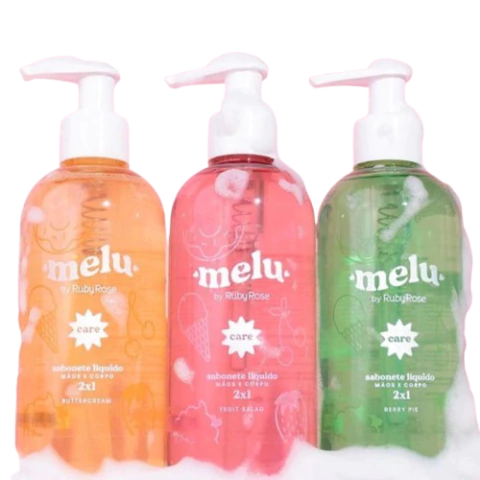 Sabonete corporal Meku 200ML Ruby Rose - comprar online