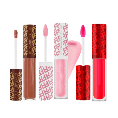 Kit gloss LipChilli 3 unidades 5ml multicor | Fran by Franciny Ehlke