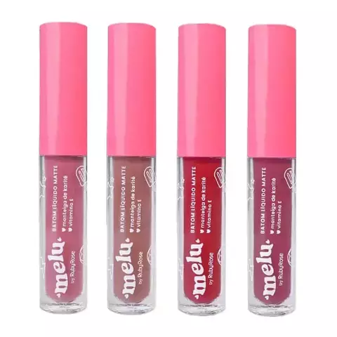 Batom Liquido Melu Ruby Rose - comprar online