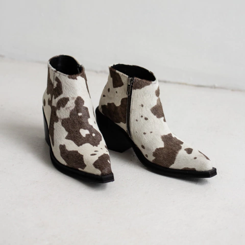 Bota texana Mick - pelo vaca - comprar online