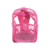 Mochila transparente con red en internet