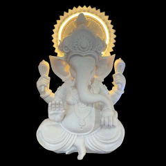 Escultura Iluminada Ganesha - CarmelaBlend ® | Online e Descomplicado