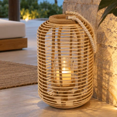 Lanternas Laz à Velas Fibras Naturais