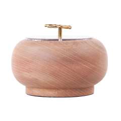 Pote em madeira Tauari - CarmelaBlend ® | Online e Descomplicado