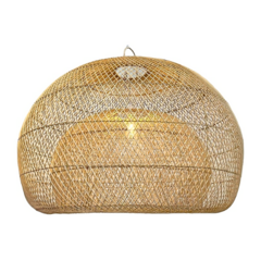 Luminária Pendente em Rattan