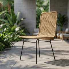 Cadeira Tainá alumínio e fibras sintéticas - comprar online