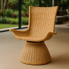 Poltrona em rattan Taipei na internet