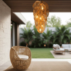 Pendente Sekar em Fibras naturais - tienda online