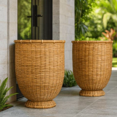 Cesto Insonésio em Bambu na internet