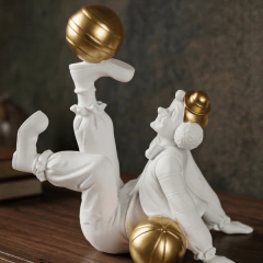 Escultura o Palhaço em Resina - CarmelaBlend ® | Online e Descomplicado
