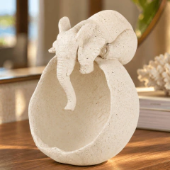 Escultura Elefante em Resina