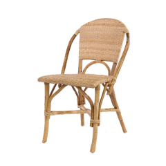 Cadeira Mayali em Rattan - CarmelaBlend ® | Online e Descomplicado