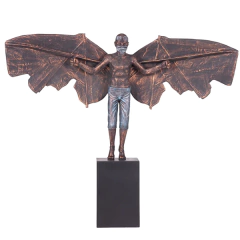 Escultura Asas da Imaginação - loja online