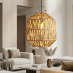 Luminária Pendente Kirana em Rattan - comprar online