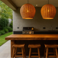 Luminária Pendente Karya em Rattan na internet