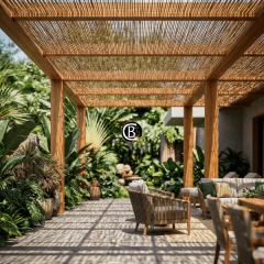 Esteira de Bambu para Pergolados - loja online