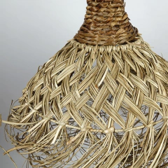 Luminária Pendente Ruvana em Fibras Naturais na internet