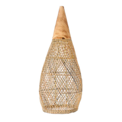 Luminária pendente em Rattan Fast Envio⚡ - loja online
