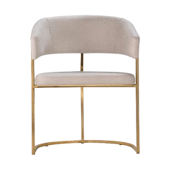 Cadeira Hanna em aço carbono