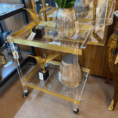 Carrinho em Acrílico Orleans - CarmelaBlend ® | Online e Descomplicado