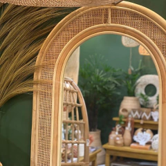 Espelho de piso Bali Selatan em Rattan na internet