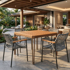 Mesa Campesse Quadrada na internet