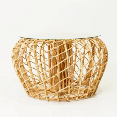 Mesa de Centro Kaman em Rattan - loja online