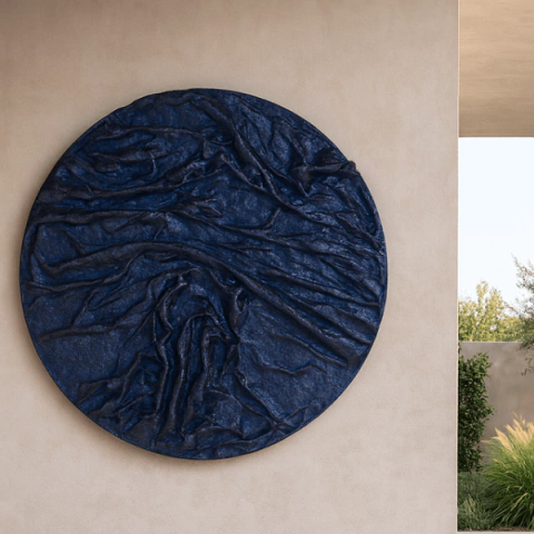 Quadro Dark Blue em Resina - comprar online