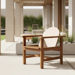 Poltrona Yudha em Madeira maciça - loja online