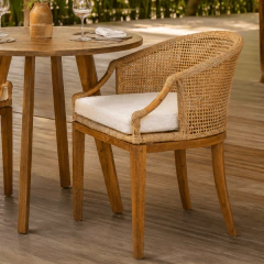 Cadeira Palang Teca e rattan en internet