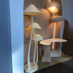 Luminaria Tripla de Piso Santorini Organic - loja online