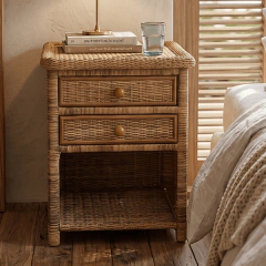 Mesa de cabeceira Sahara em fibras naturais - comprar online