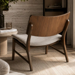 Poltrona Alba assento estofado - comprar online