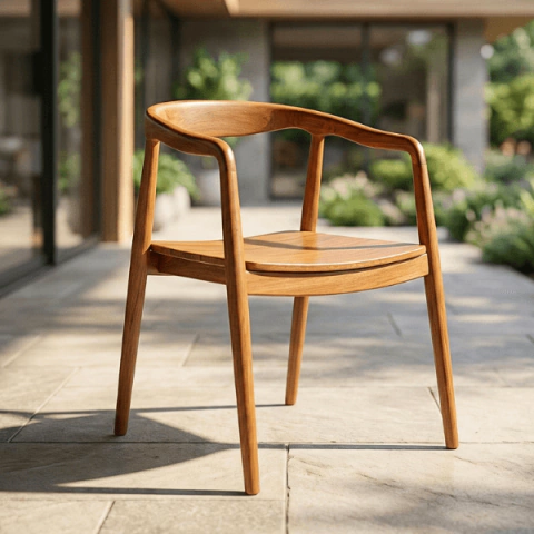Cadeira Sum em Madeira Teca - comprar online