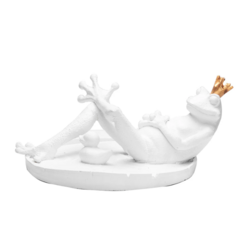 Escultura Sapo Relax - loja online