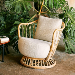 Poltrona em rattan Rimba - comprar online