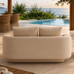 Imagem do Chaise Moorea estrutura em Alumínio