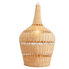 Luminária Pendente em Rattan - comprar online