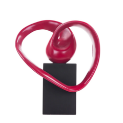 Escultura Heart em Resina na internet