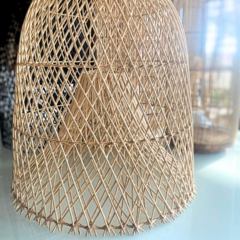 Luminária pendente em Rattan - comprar online